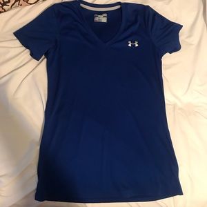 semi-fitted, royal blue tee(worn handful of times)